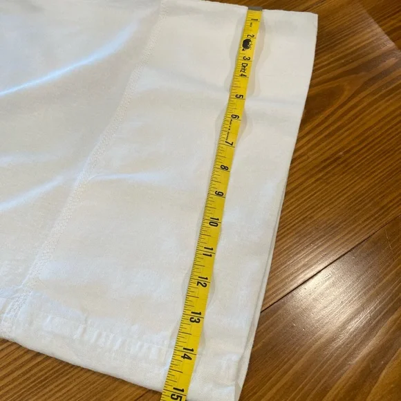 Banana Republic White Ankle Cropped Pants Wide-Leg Design - Picture 4 of 12